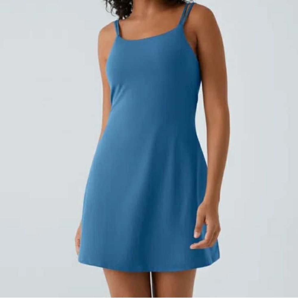 HALARA Blue Mini Dress